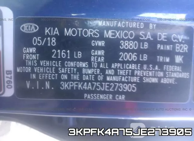 3KPFK4A75JE273905 фото 10