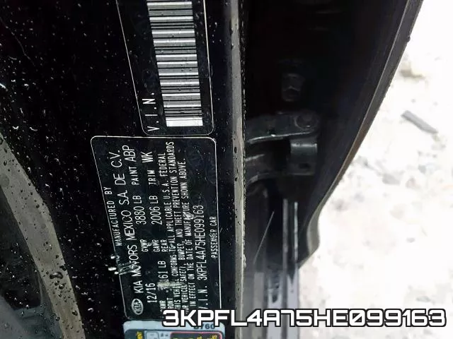 3KPFL4A75HE099163 фото 2