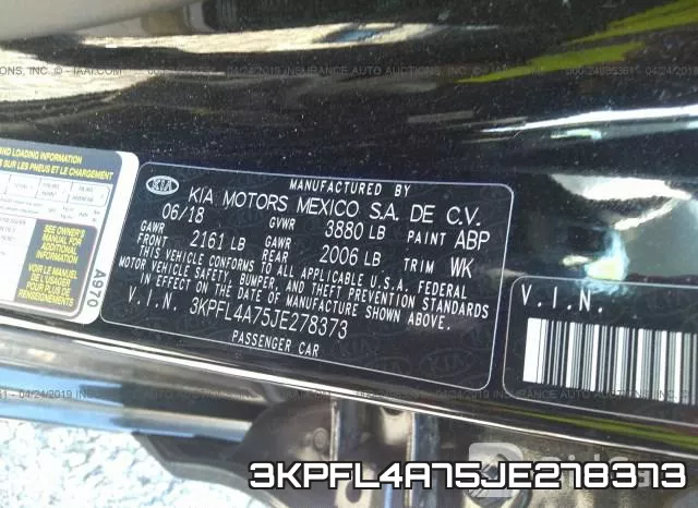 3KPFL4A75JE278373 фото 10