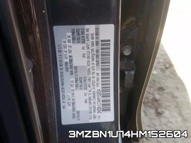 3MZBN1U74HM152604 фото 2