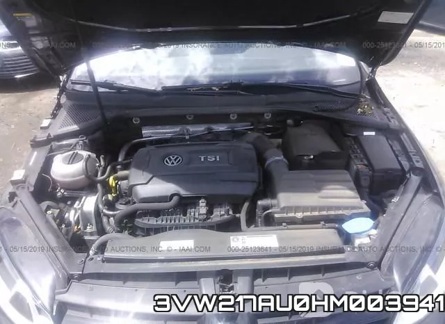 3VW217AU0HM003941 фото 2