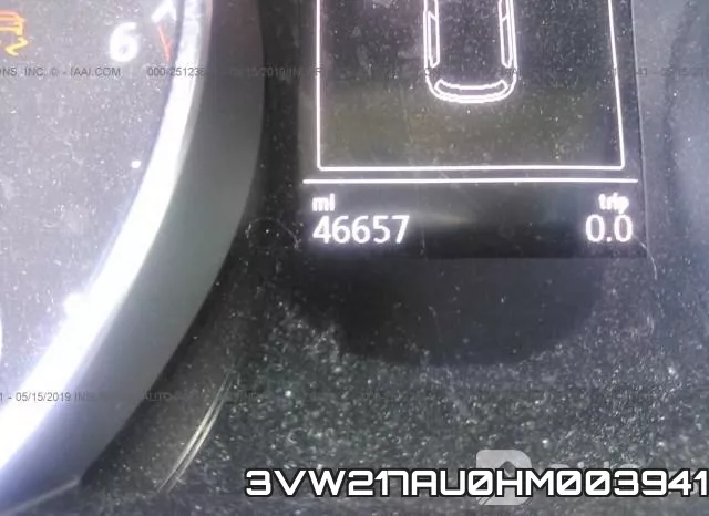 3VW217AU0HM003941 фото 8