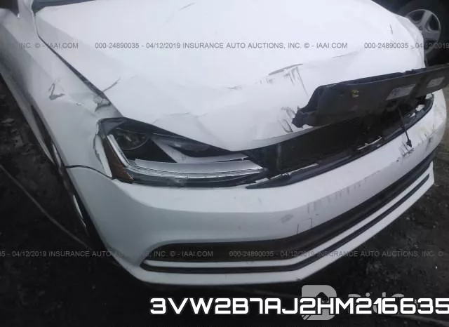 3VW2B7AJ2HM216635 фото 7