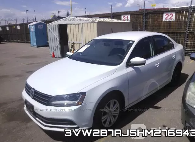 3VW2B7AJ5HM276943 фото 3