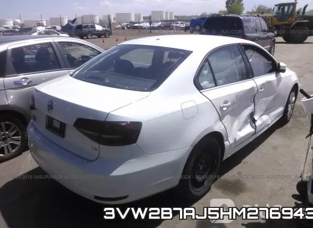 3VW2B7AJ5HM276943 фото 5