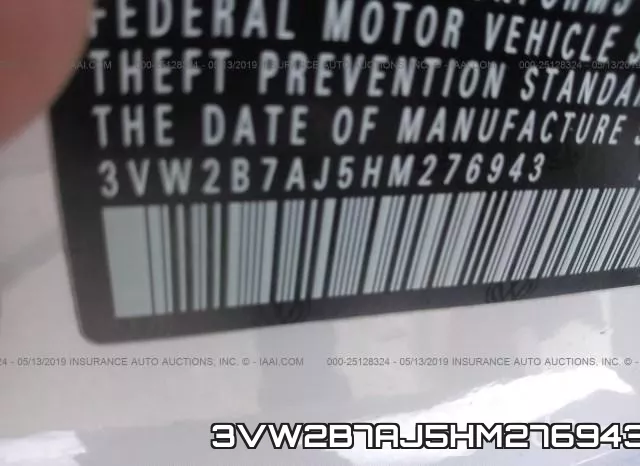3VW2B7AJ5HM276943 фото 10
