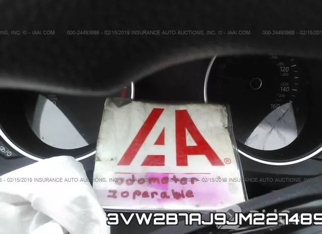 3VW2B7AJ9JM227489 фото 8