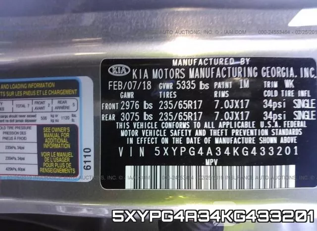 5XYPG4A34KG433201 фото 10