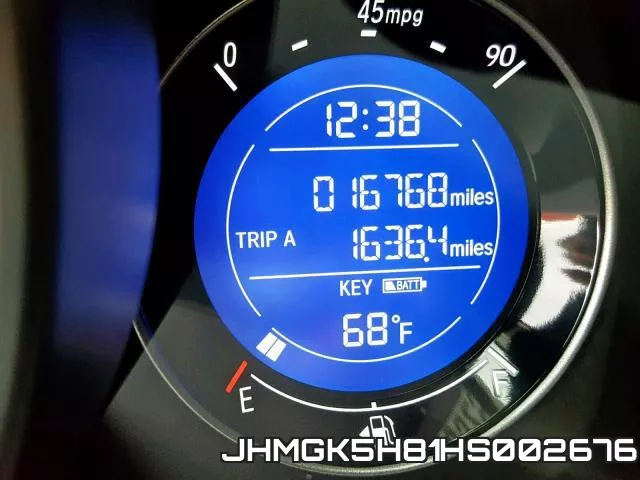 JHMGK5H81HS002676 фото 9