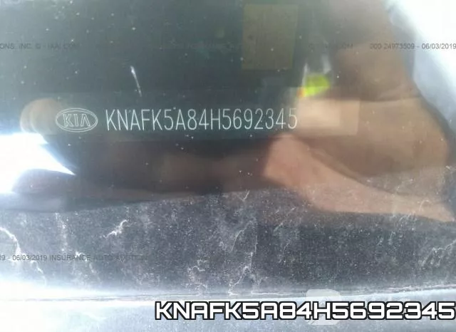KNAFK5A84H5692345 фото 10