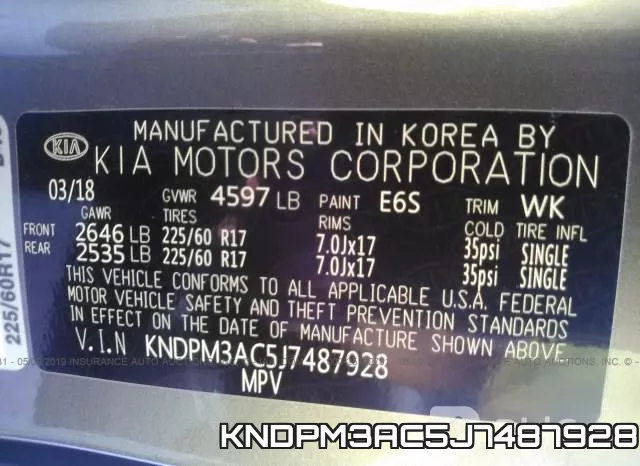 KNDPM3AC5J7487928 фото 10