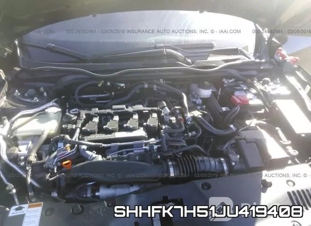 SHHFK7H51JU419408 фото 2