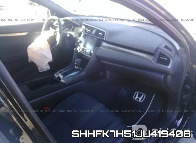 SHHFK7H51JU419408 фото 6