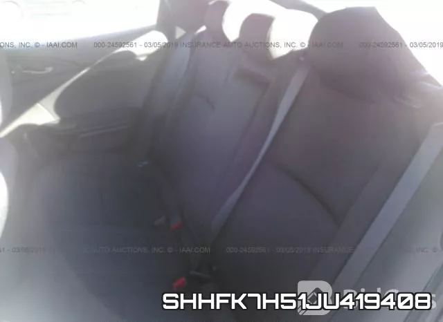 SHHFK7H51JU419408 фото 9