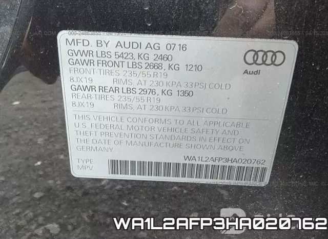 WA1L2AFP3HA020762 фото 10