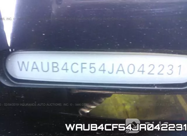 WAUB4CF54JA042231 фото 10