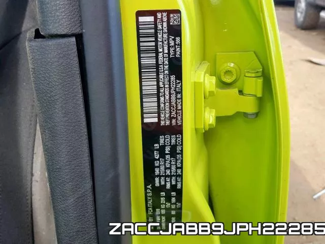 ZACCJABB9JPH22285 фото 2