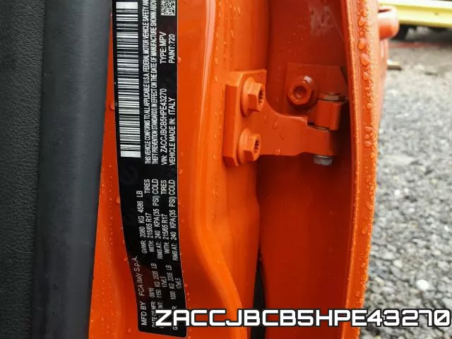 ZACCJBCB5HPE43270 фото 2