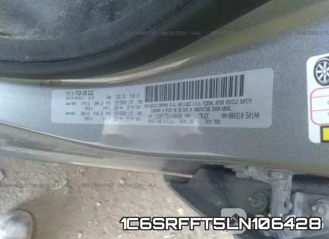 1C6SRFFT5LN106428 фото 10