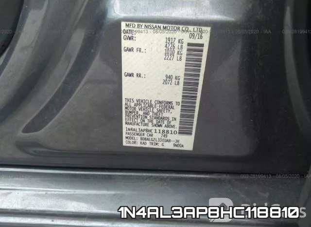 1N4AL3AP8HC118810 фото 10