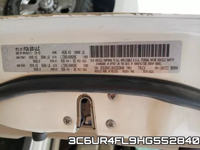 3C6UR4FL9HG552840 фото 2
