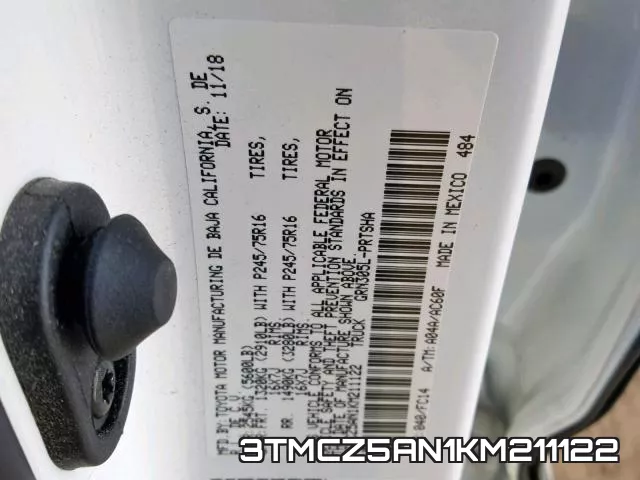 3TMCZ5AN1KM211122 фото 2