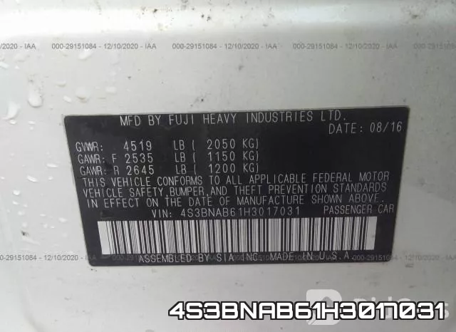 4S3BNAB61H3017031 фото 10