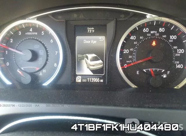 4T1BF1FK1HU404480 фото 8