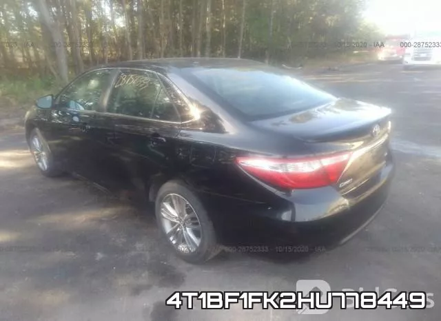 4T1BF1FK2HU778449 фото 4
