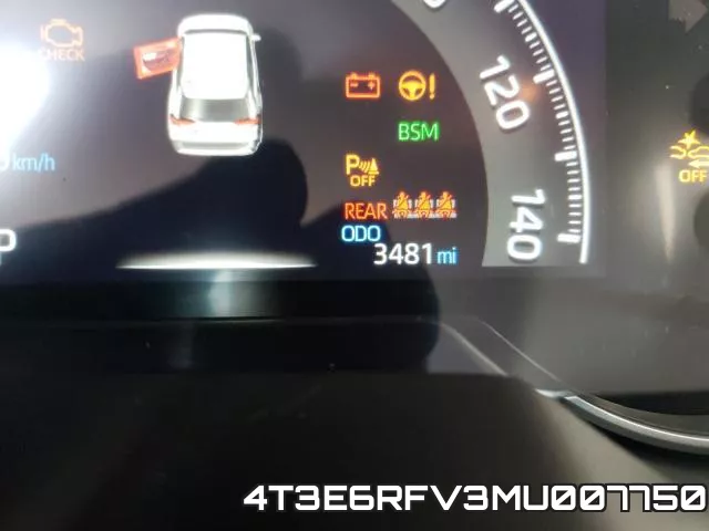 4T3E6RFV3MU007750 фото 5