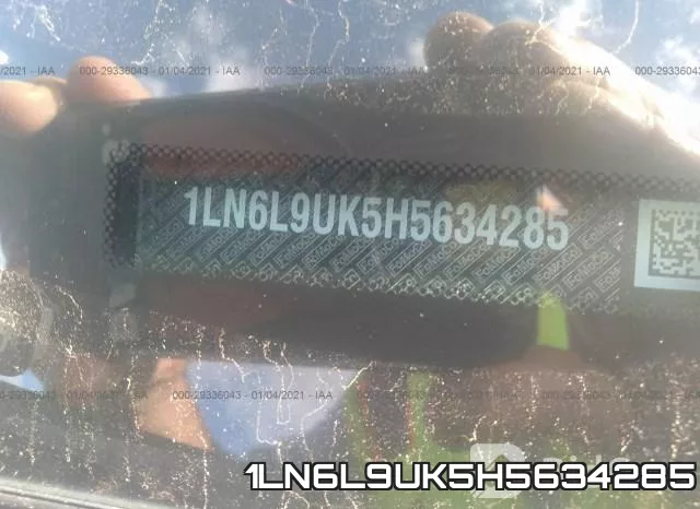 1LN6L9UK5H5634285 фото 9
