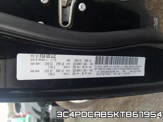 3C4PDCAB5KT867954 фото 2