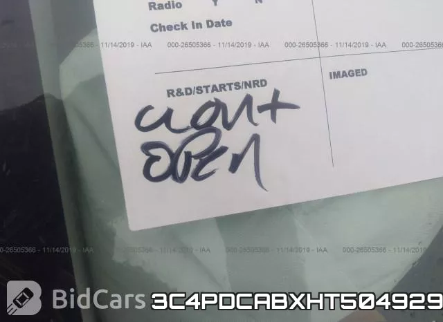 3C4PDCABXHT504929 фото 2