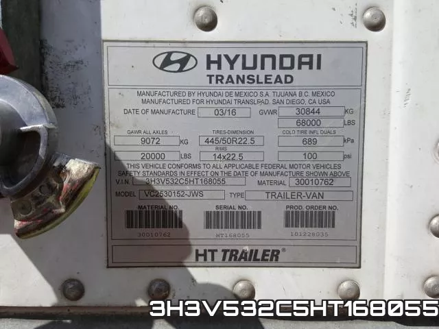 3H3V532C5HT168055 фото 2