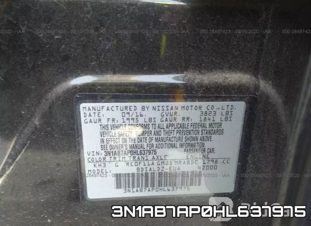 3N1AB7AP0HL637975 фото 10