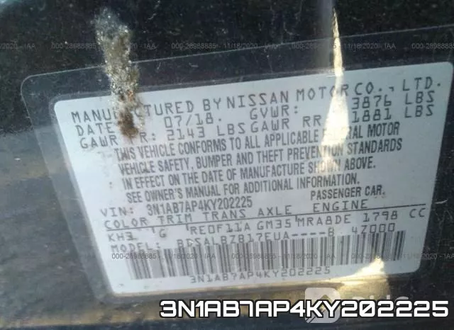 3N1AB7AP4KY202225 фото 10