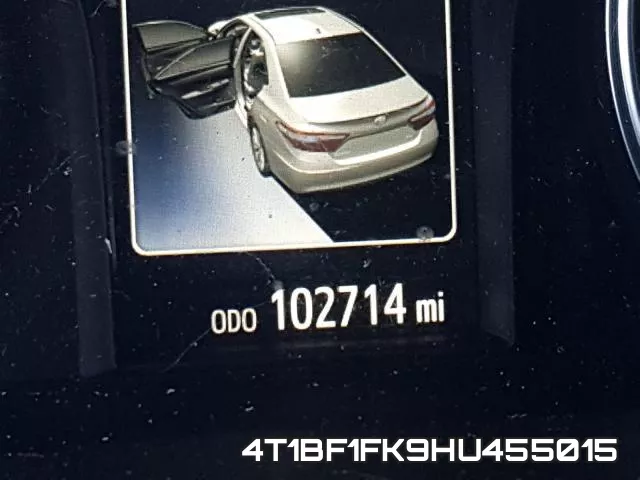 4T1BF1FK9HU455015 фото 9