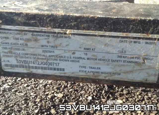 53VBU1412JG030717 фото 8