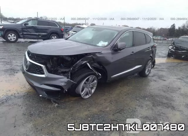 5J8TC2H71KL007480 фото 3