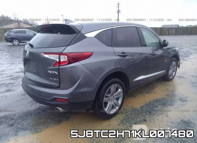 5J8TC2H71KL007480 фото 4