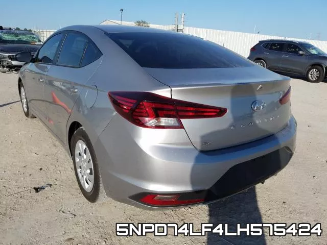 5NPD74LF4LH575424 фото 4