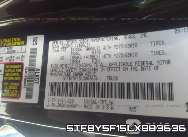 5TFBY5F15LX883636 фото 8