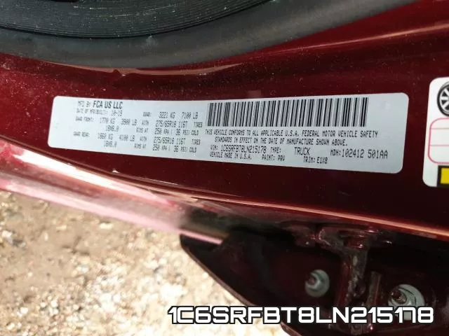 1C6SRFBT8LN215178 фото 2