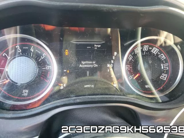 2C3CDZAG9KH560538 фото 8
