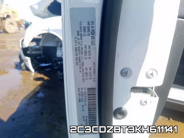 2C3CDZBT3KH611141 фото 2