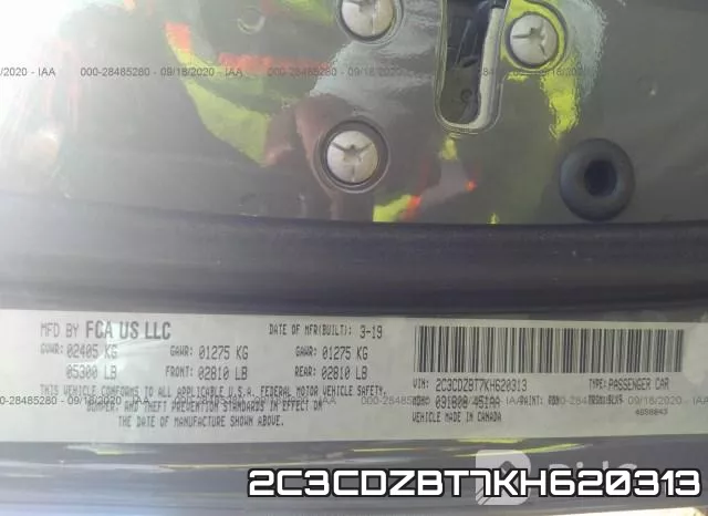 2C3CDZBT7KH620313 фото 9