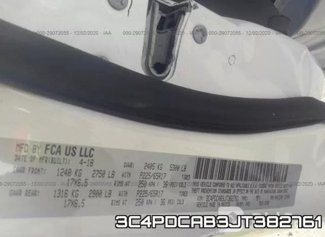 3C4PDCAB3JT382761 фото 10