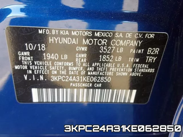 3KPC24A31KE062850 фото 2
