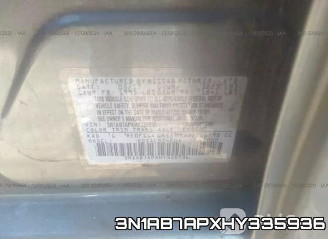 3N1AB7APXHY335936 фото 8