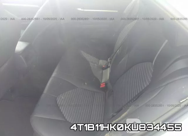 4T1B11HK0KU834455 фото 9